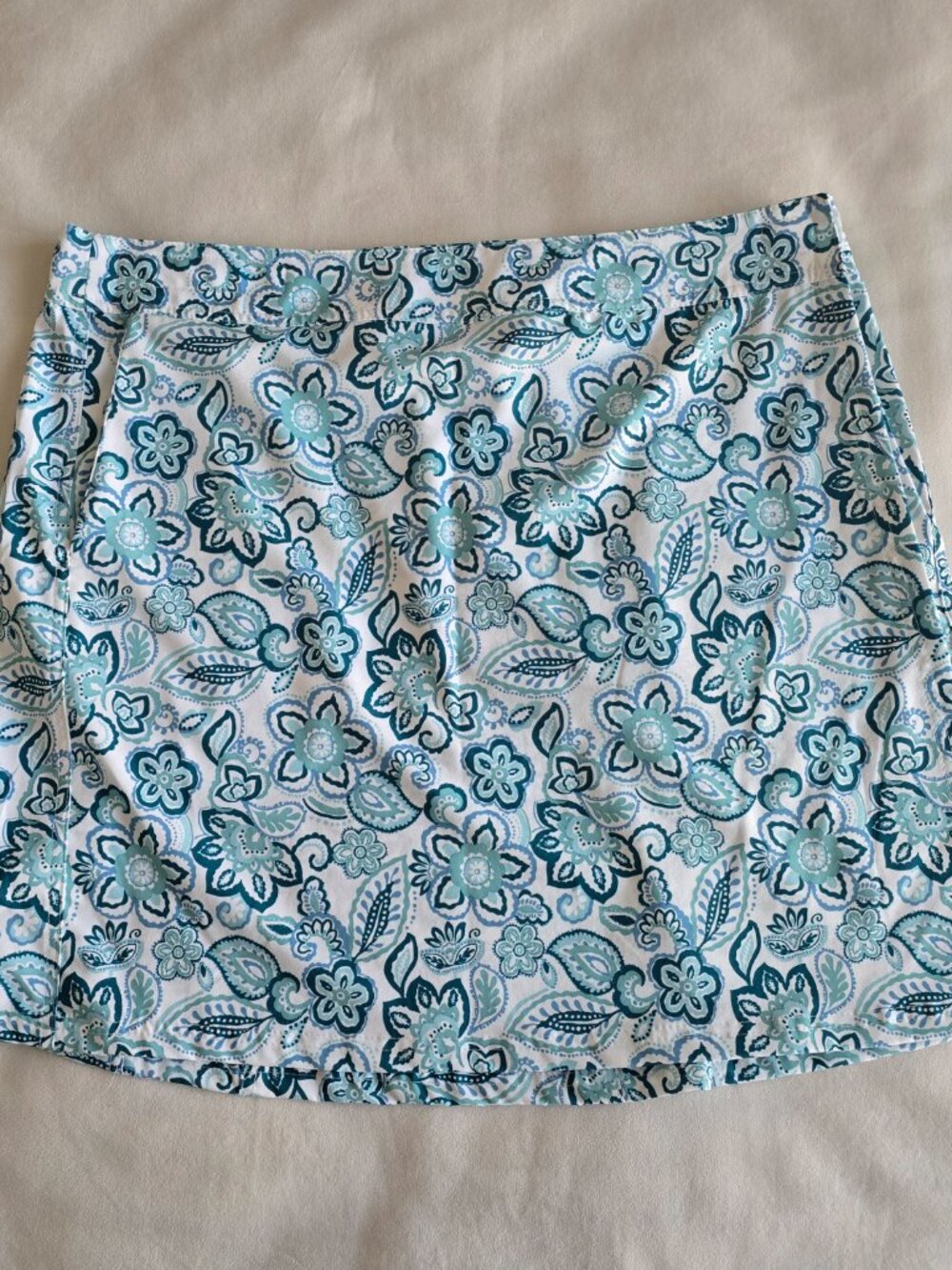 Rip Skirt RipSkirt Hawaii Length 1 Size XL Wrap Skirt Surf Sea Glass Teal White